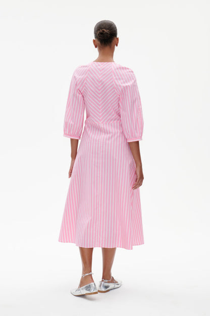 Baum und Pferdgarten Aba Pink Stripe Dress