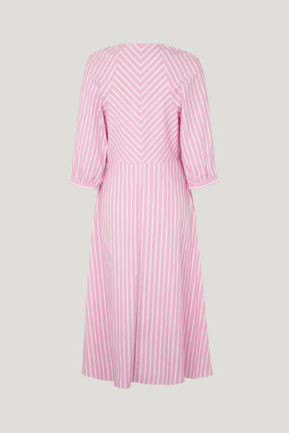 Baum und Pferdgarten Aba Pink Stripe Dress