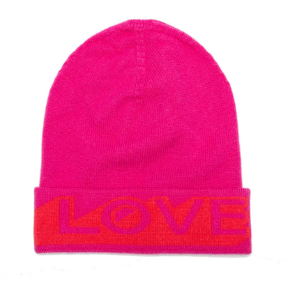 Green Thomas Love Hat Pink