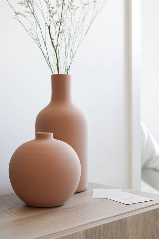 O Cactuu Vase Blanc collection 02 Beige