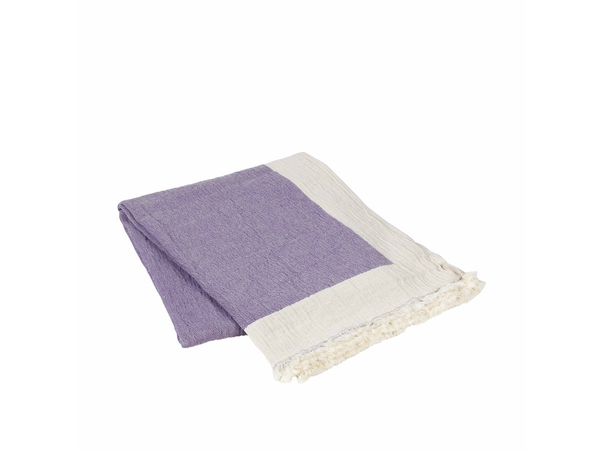 Broste Copenhagen Mona Throw Lilac