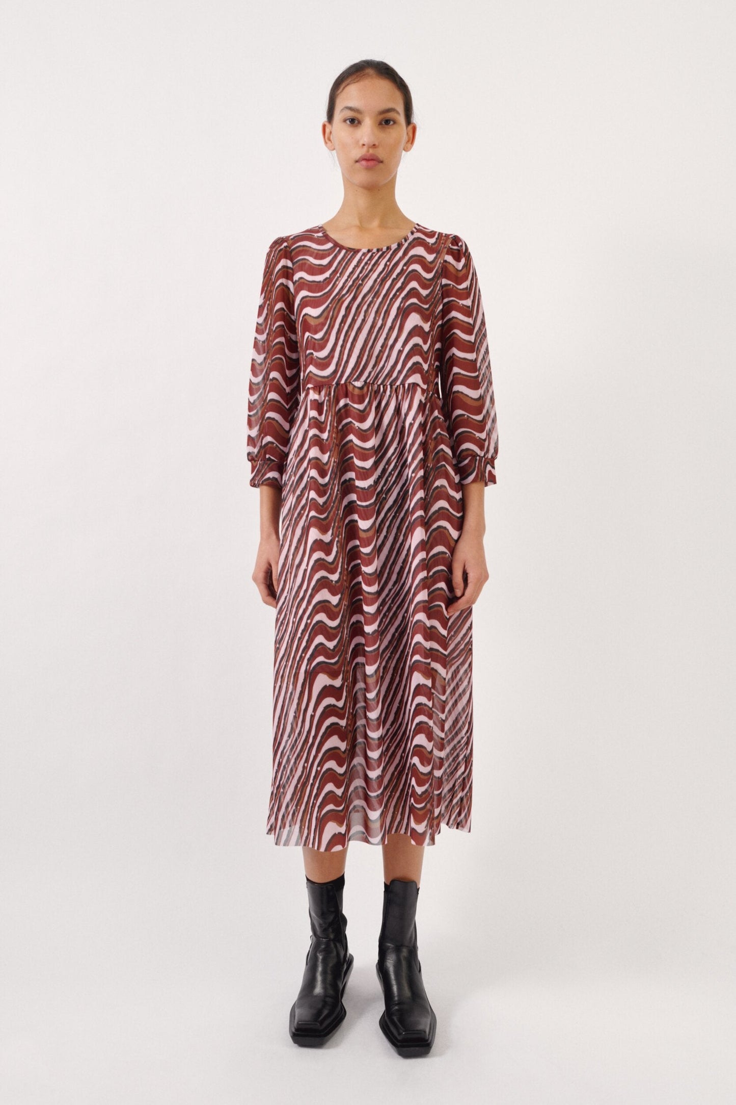 Baum Und Pferdgarten Juliani Red Wave Dress