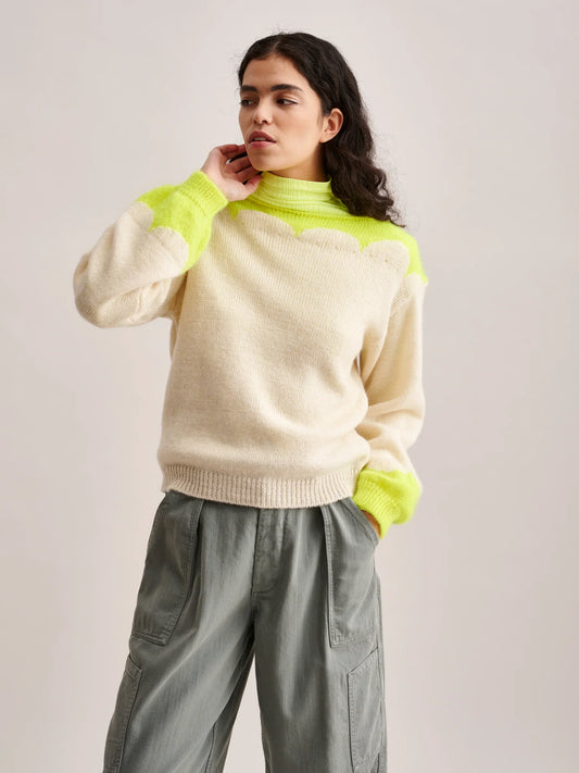 Bellerose Nanur Sweater in Ivory