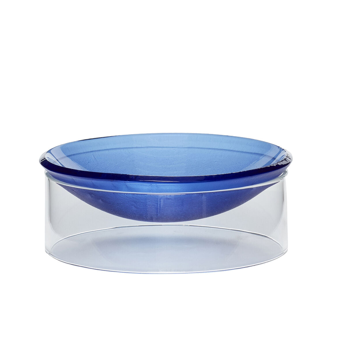 Hubsch Flow Bowl Blue