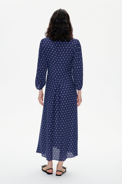 Baum Und Pferdgarten Adya Dress Blue Margot Dot