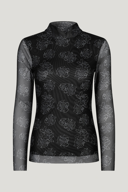 Baum Und Pferdgarten Jodi Top Black Embroidery