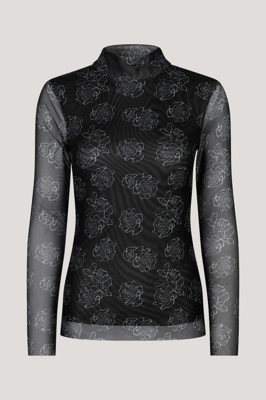 Baum Und Pferdgarten Jodi Top Black Embroidery