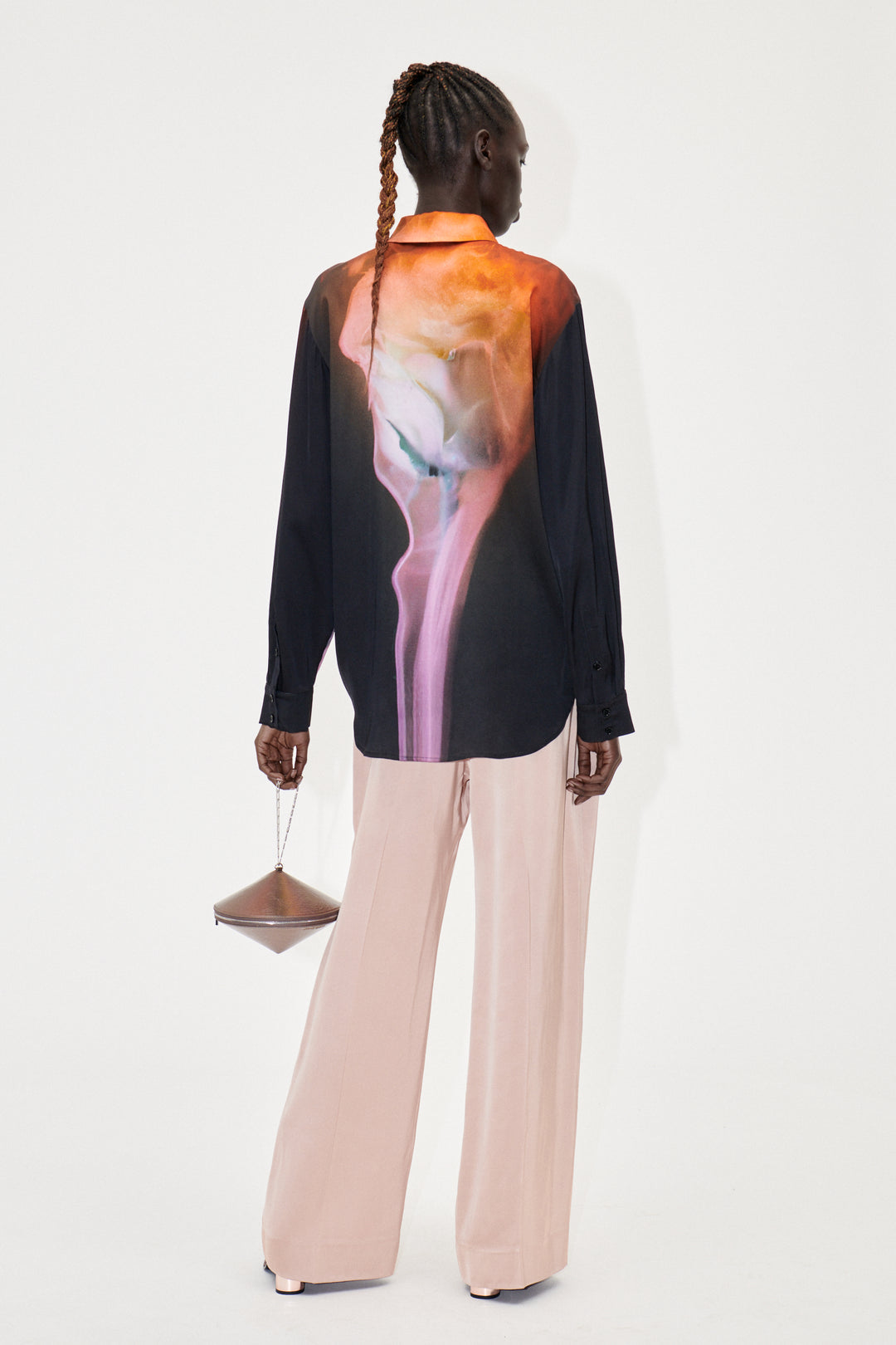 Stine Goya Sophia Shirt - Rose on Fire