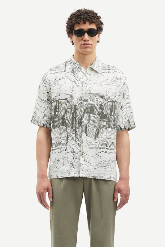 Samsoe Samsoe Saayo X Shirt Dusty Olive Desert