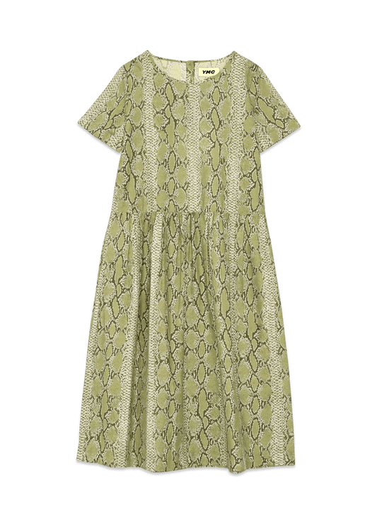 YMC Perhacs Short Sleeved Dress Snake