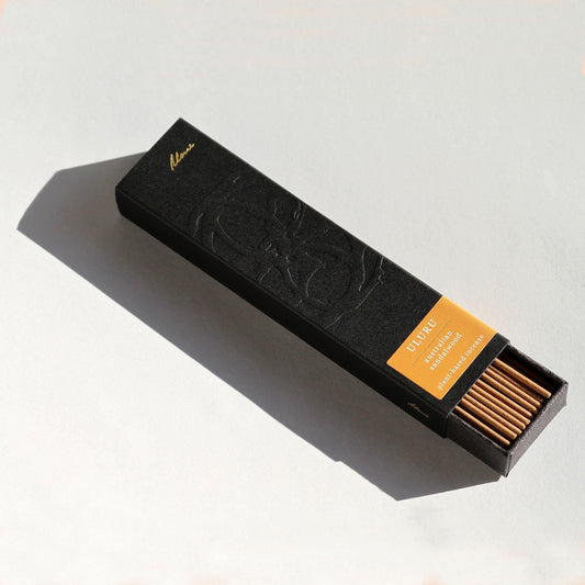 UME ULURU Australian Sandalwood, ~ Natural Incense Sticks