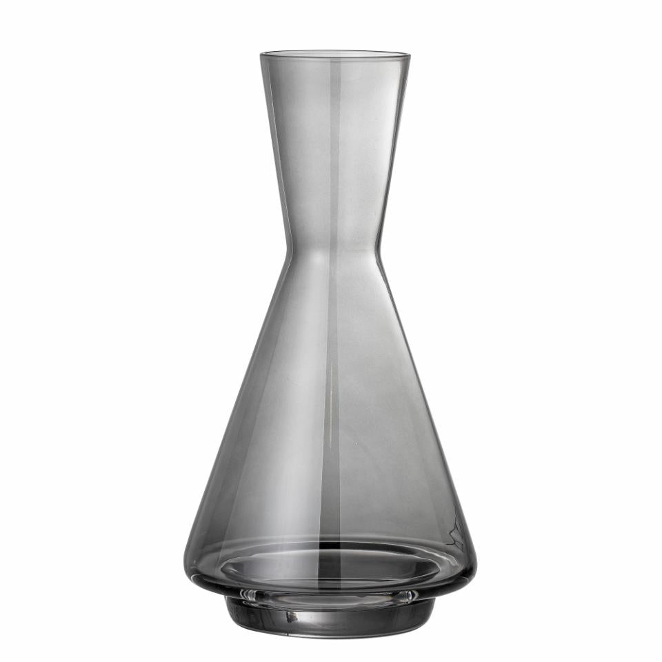 Bloomingville Yvette Decanter, Grey, Glass